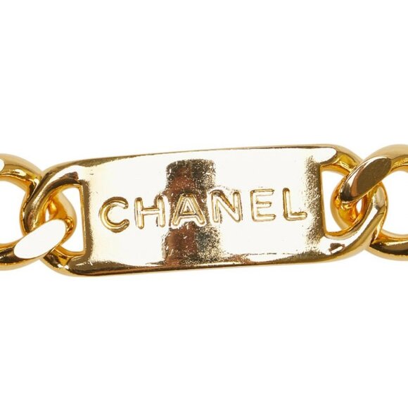 CHANEL CC Logos 31 Rue Cambon PARIS Chain Belt 30" Gold Tone 94A Auth w/Box #189 - Picture 6 of 6